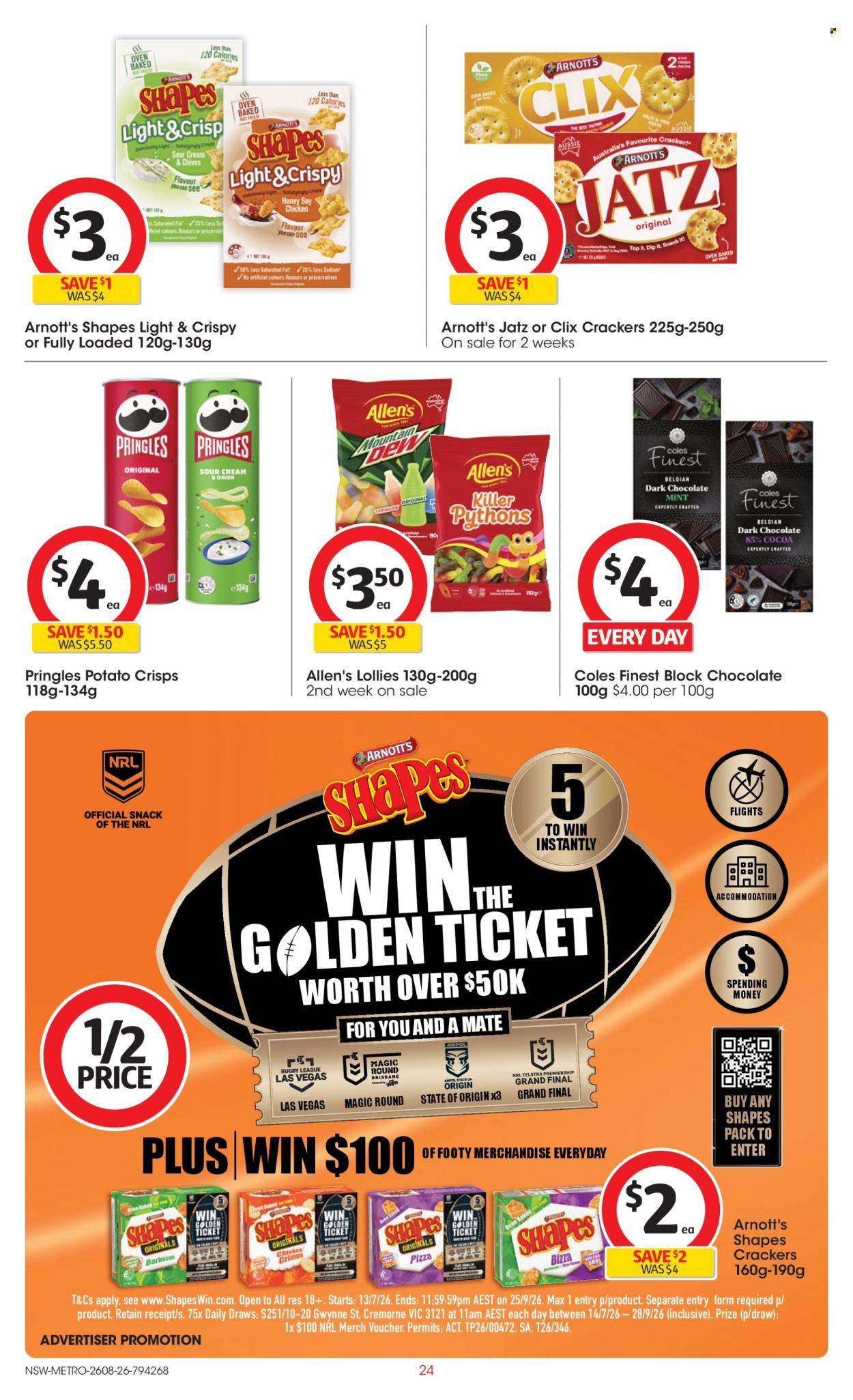 Coles catalogue - 26.8.2026 - 1.9.2026. Page 24