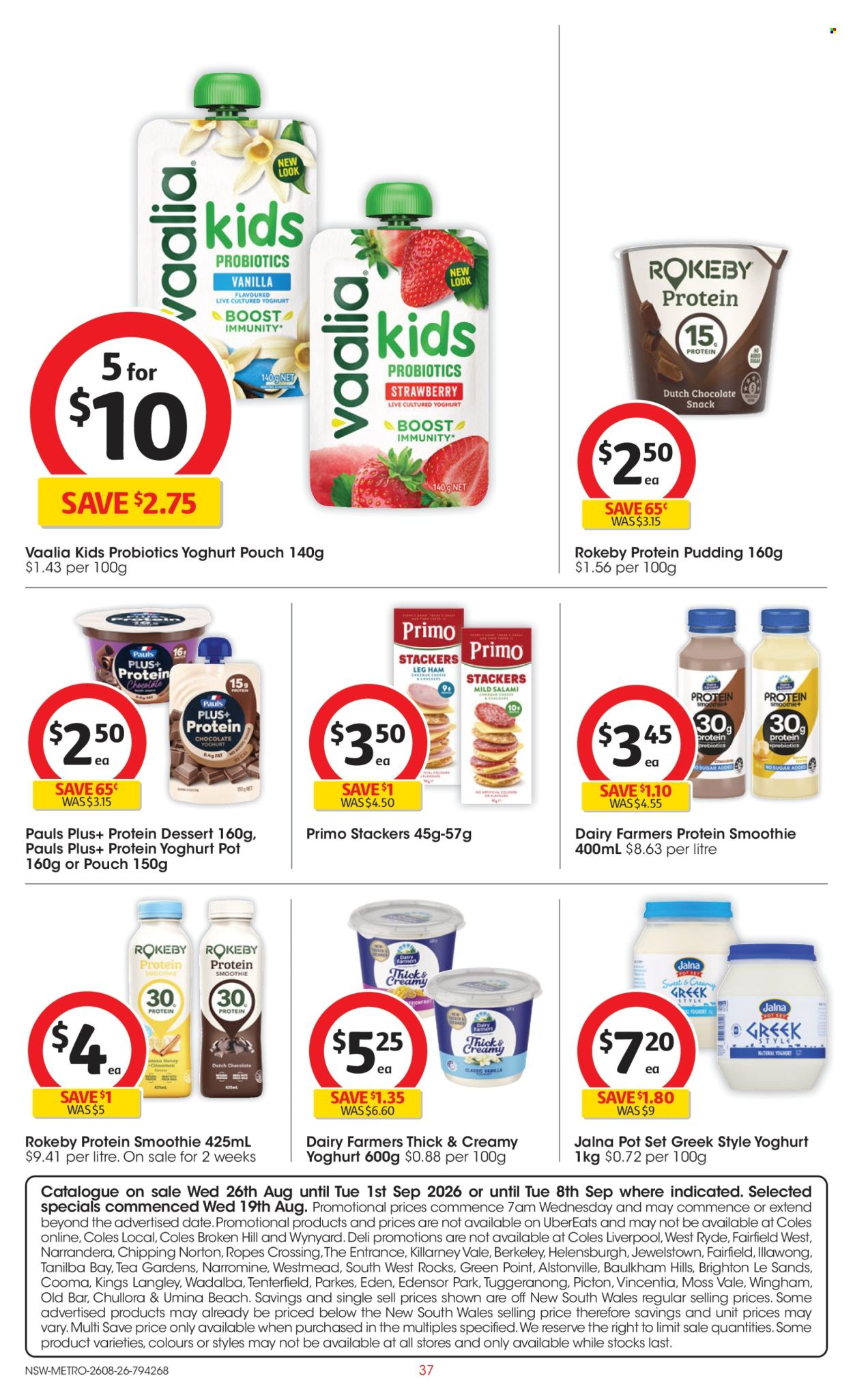 Coles catalogue - 26.8.2026 - 1.9.2026. Page 37