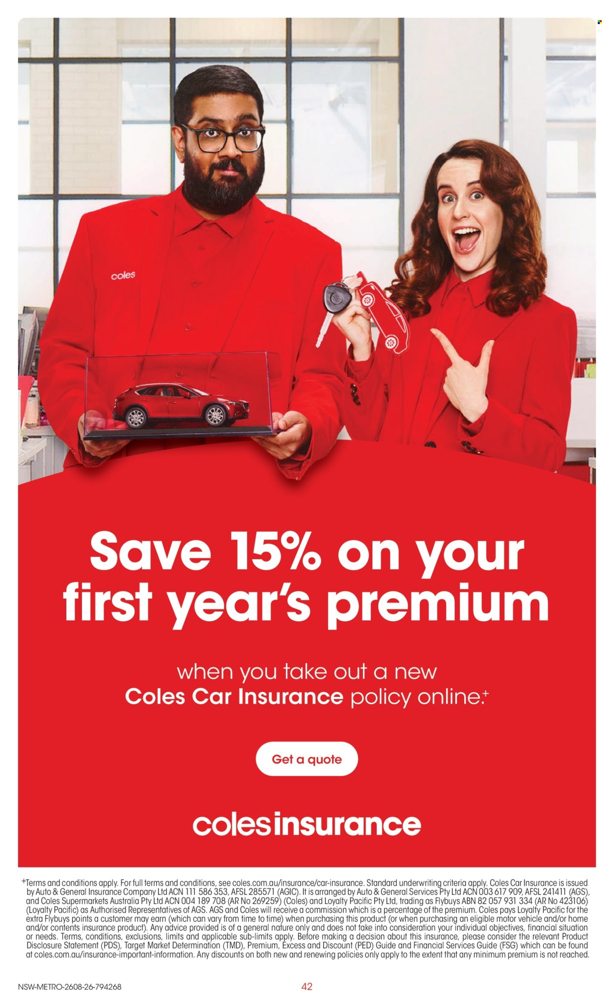 Coles catalogue - 26.8.2026 - 1.9.2026. Page 42