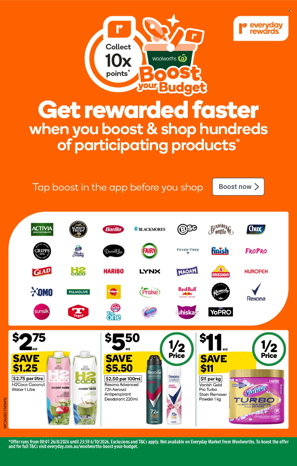 Woolworths catalogue - 26.8.2026 - 1.9.2026. Page 12