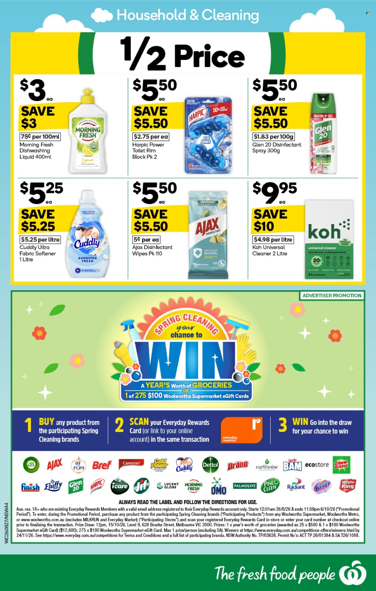 Woolworths catalogue - 26.8.2026 - 1.9.2026. Page 44