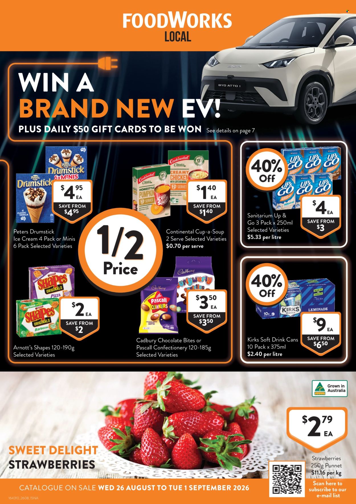 Foodworks catalogue - 26.8.2026 - 1.9.2026. Page 1