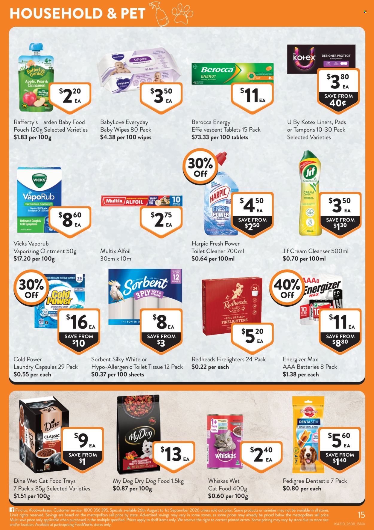 Foodworks catalogue - 26.8.2026 - 1.9.2026. Page 15
