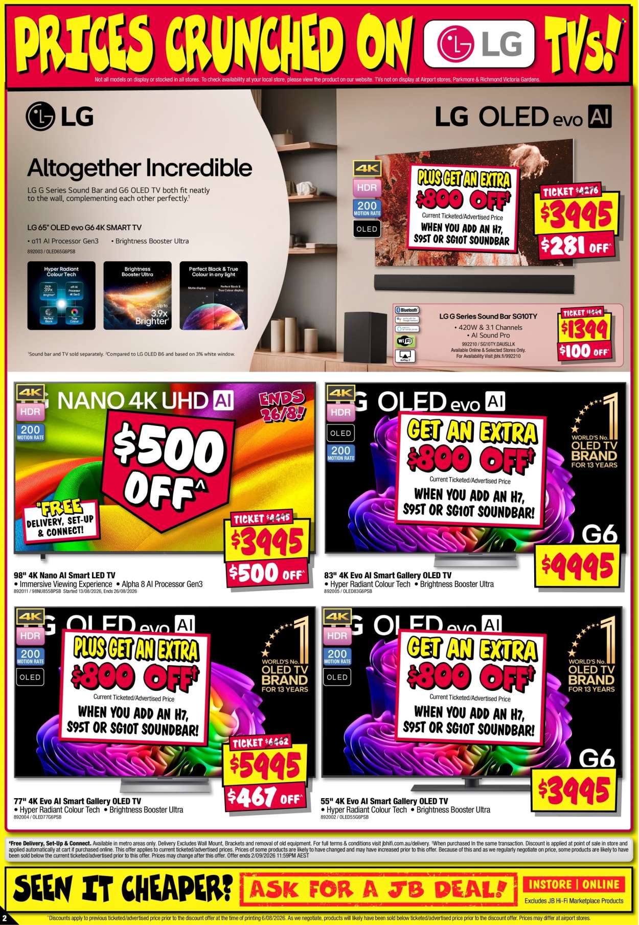 JB Hi-Fi catalogue - 20.8.2026 - 2.9.2026. Page 2