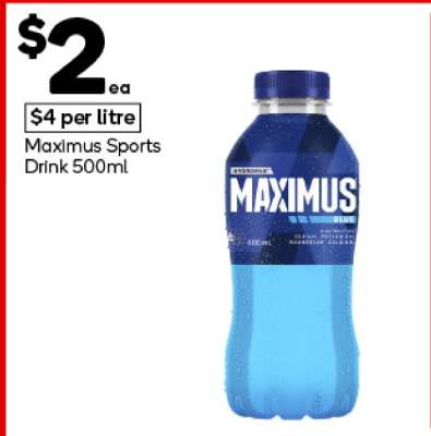 Maximus Sports Drink 500ml