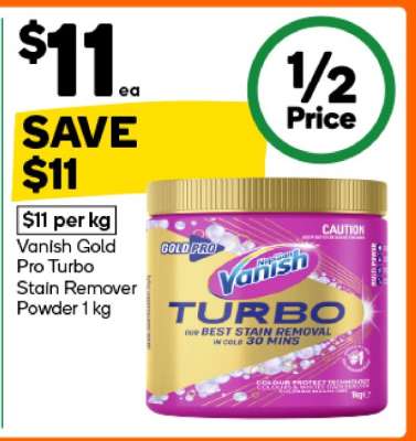 Vanish Gold Pro Turbo Stain Remover Powder 1 kg
