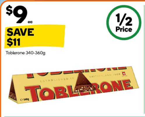 Toblerone 340-360g