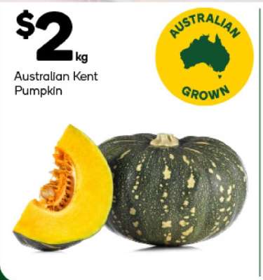 Australian Kent Pumpkin