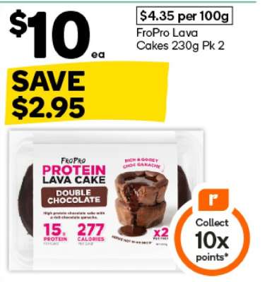 FroPro Lava Cakes 230g Pk 2