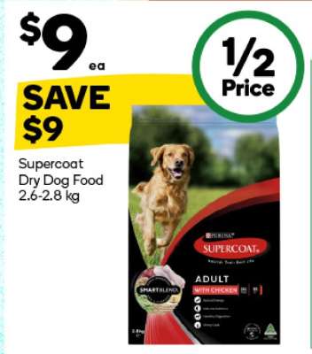 Supercoat Dry Dog Food 2.6-2.8 kg