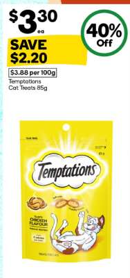 Temptations Cat Treats 85g