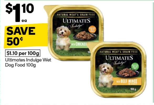 Ultimates Indulge Wet Dog Food 100g