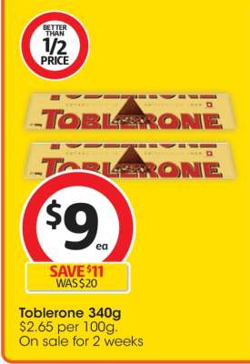 Toblerone 340g
