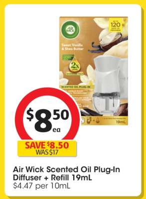 Air Wick Scented Oil Plug-In Diffuser + Refill 19mL