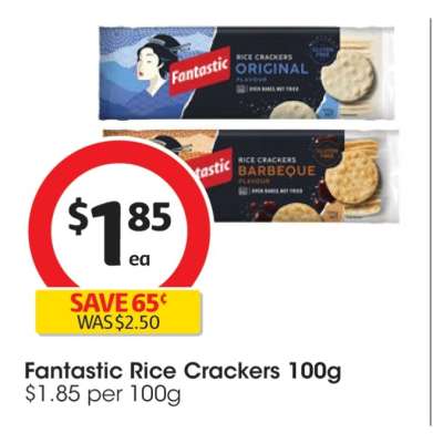 Fantastic Rice Crackers 100g