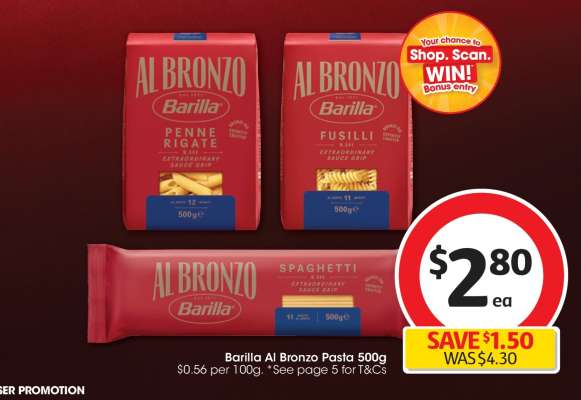 Barilla Al Bronzo Pasta 500g