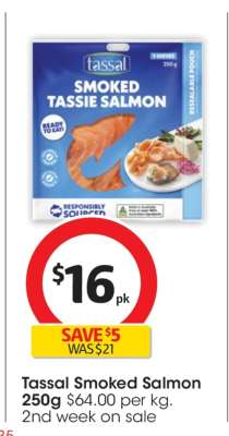 Tassal Smoked Salmon 250g
