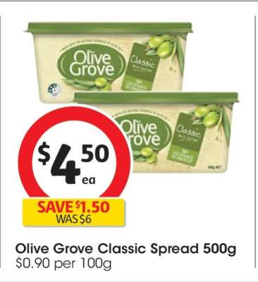 Olive Grove Classic Spread 500g