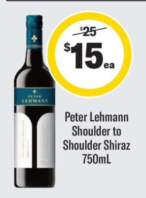 Peter Lehmann Shoulder to Shoulder Shiraz 750mL