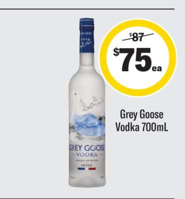 Grey Goose Vodka 700mL