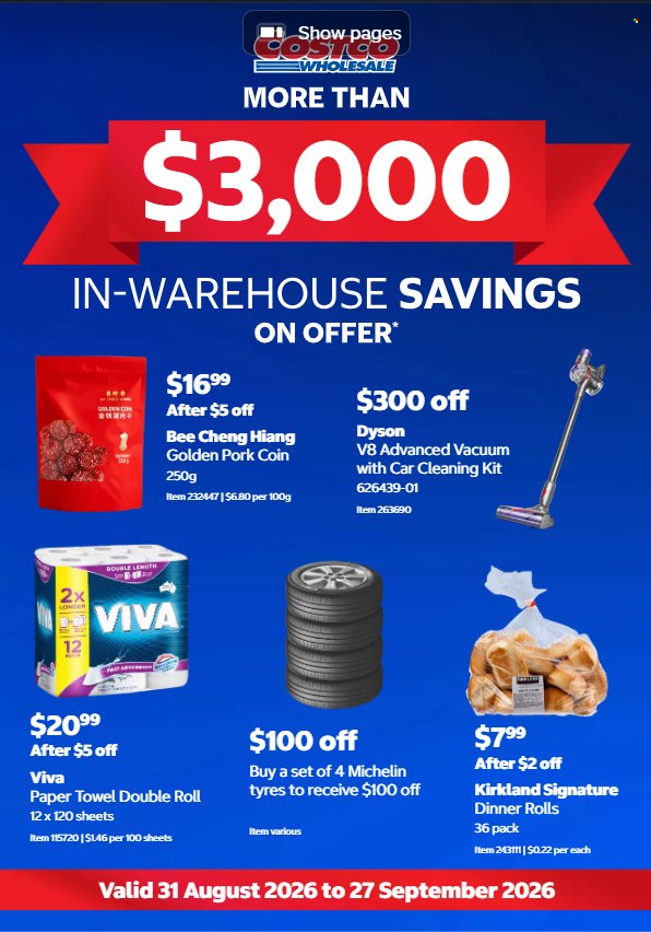 Costco catalogue - 31.8.2026 - 27.9.2026. Page 1