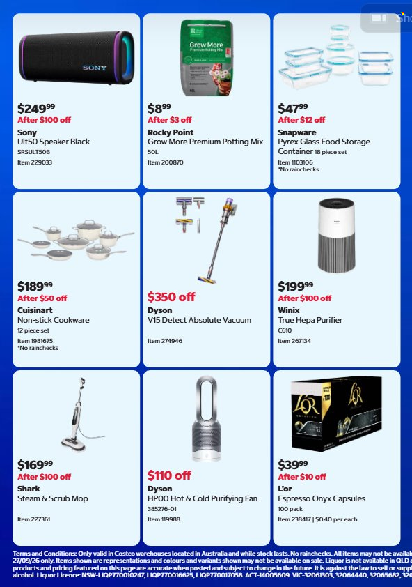 Costco catalogue - 31.8.2026 - 27.9.2026. Page 4