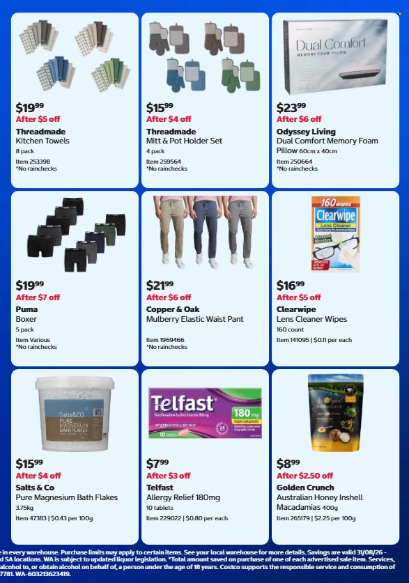 Costco catalogue - 31.8.2026 - 27.9.2026. Page 5
