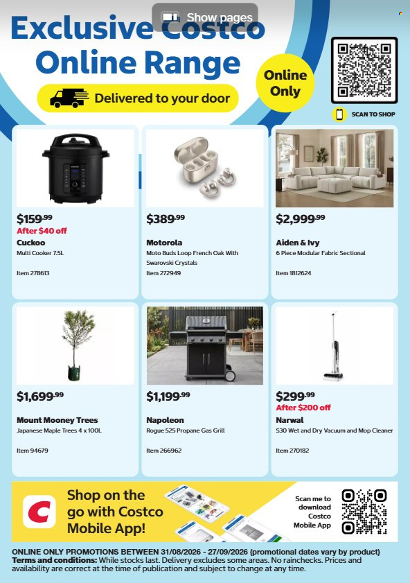 Costco catalogue - 31.8.2026 - 27.9.2026. Page 12