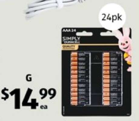 AAA 24pk Batteries