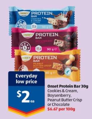 Onset Protein Bar 30g