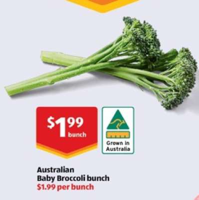 Australian Baby Broccoli Bunch