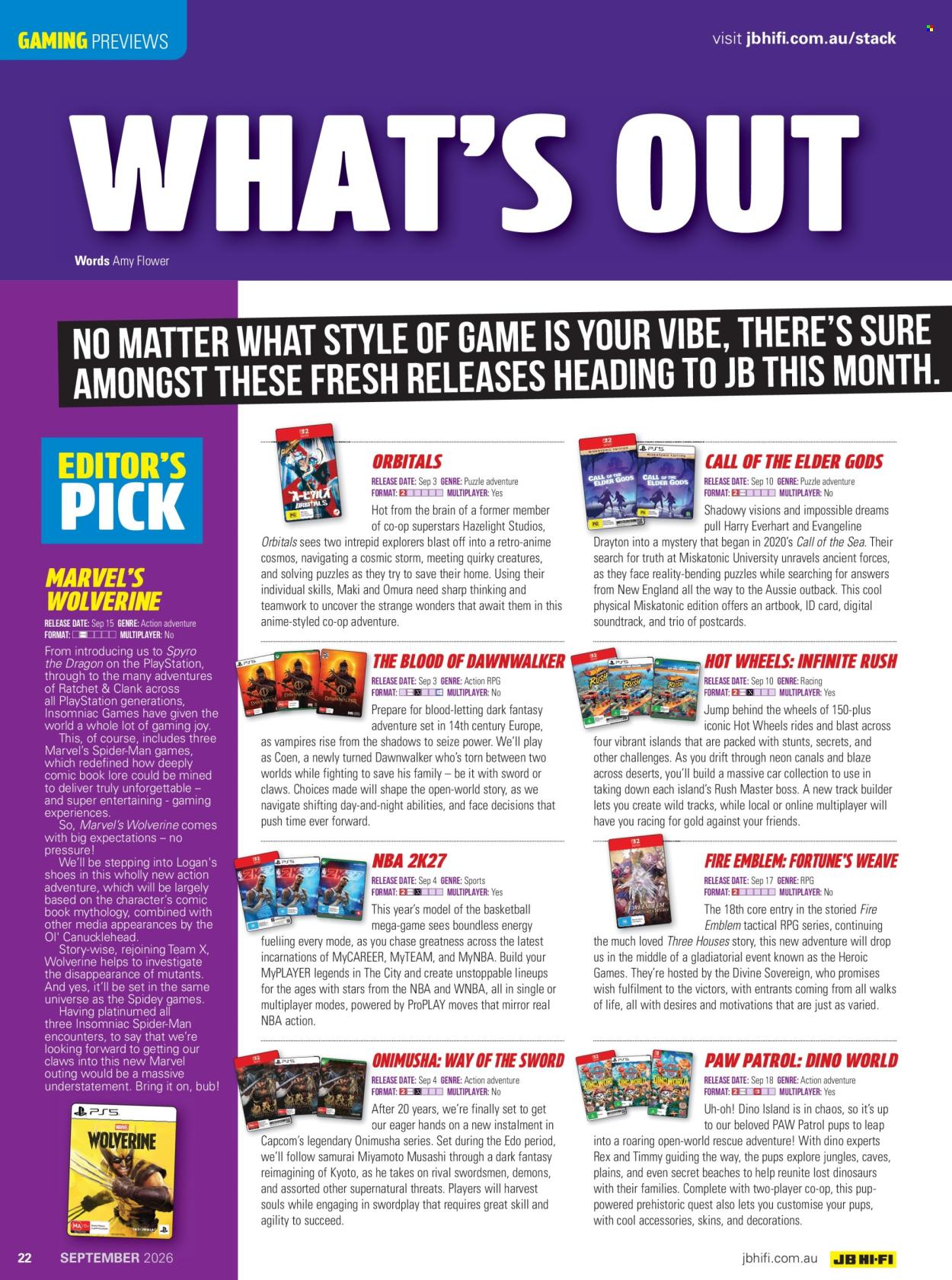 JB Hi-Fi catalogue - 1.9.2026 - 30.9.2026. Page 22