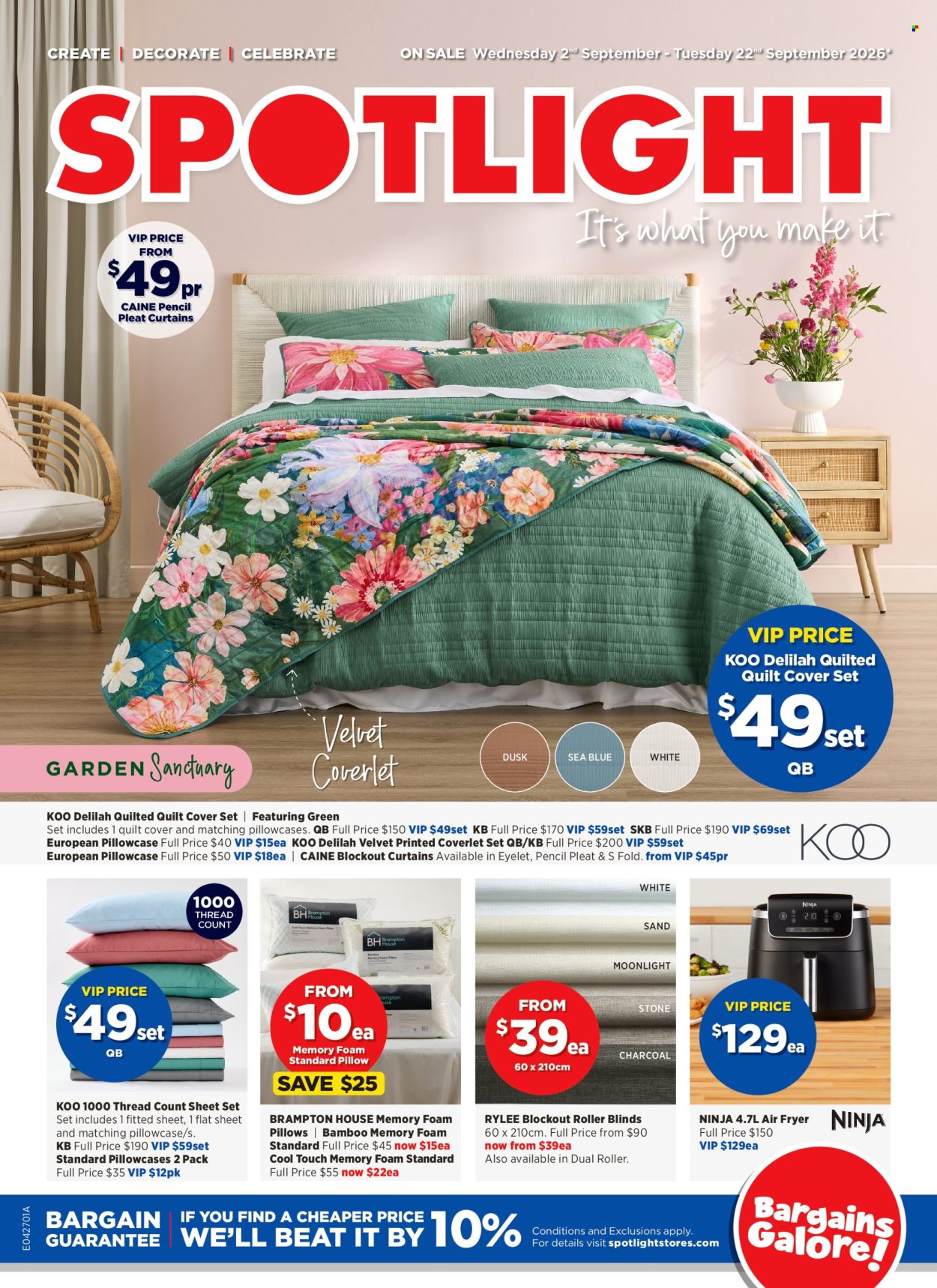 Spotlight catalogue - 2.9.2026 - 22.9.2026. Page 1