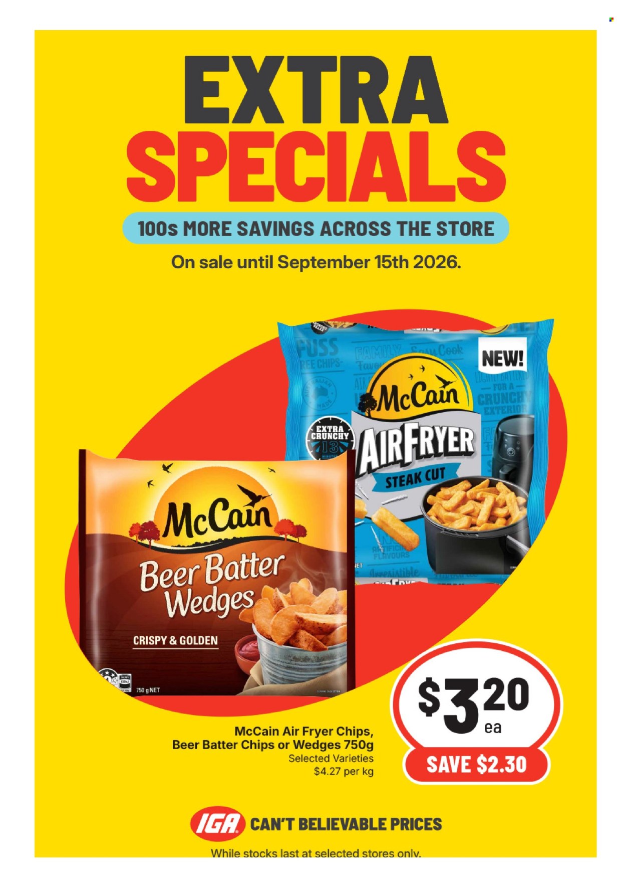 IGA catalogue - 9.9.2026 - 15.9.2026. Page 1