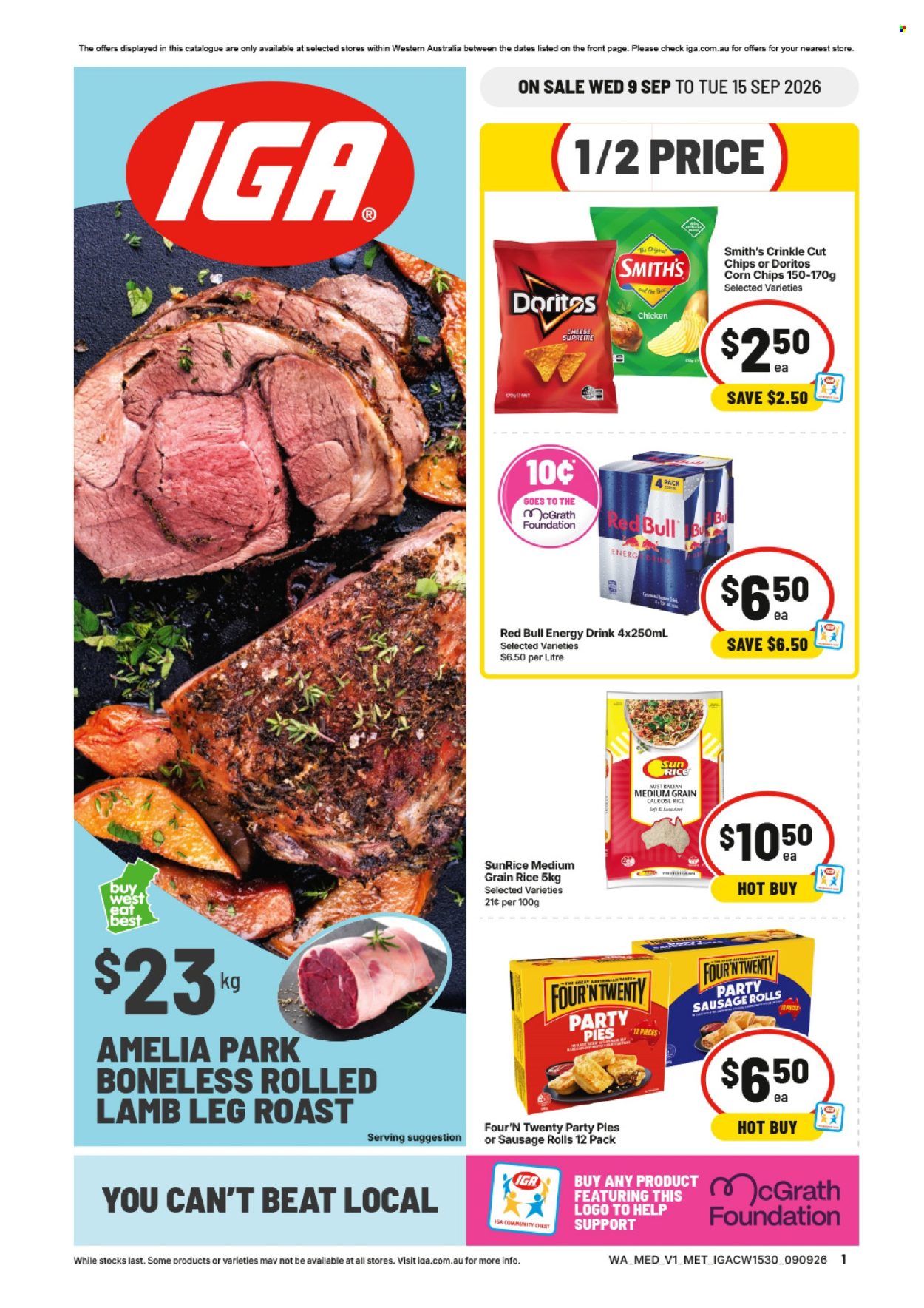 IGA catalogue - 9.9.2026 - 15.9.2026. Page 1