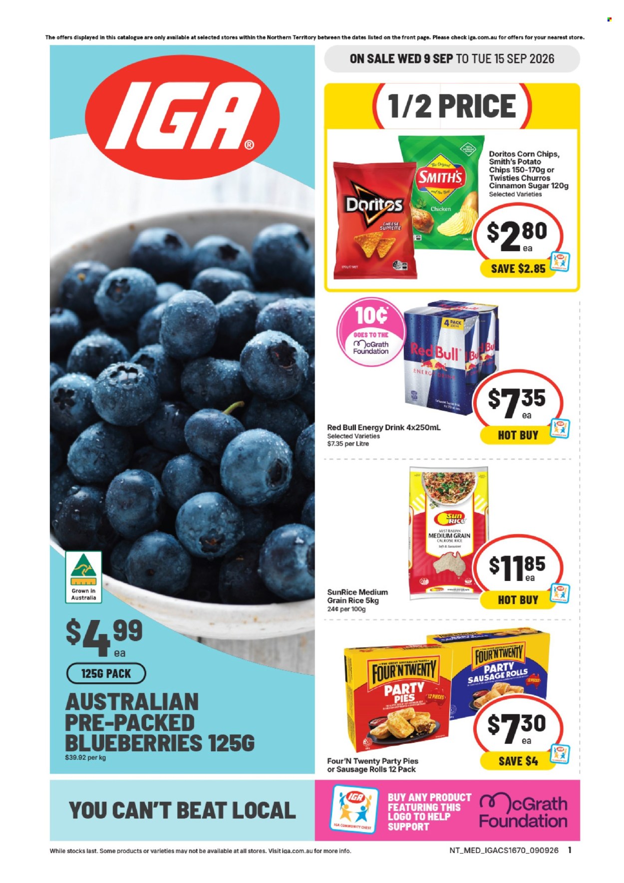 IGA catalogue - 9.9.2026 - 15.9.2026. Page 1