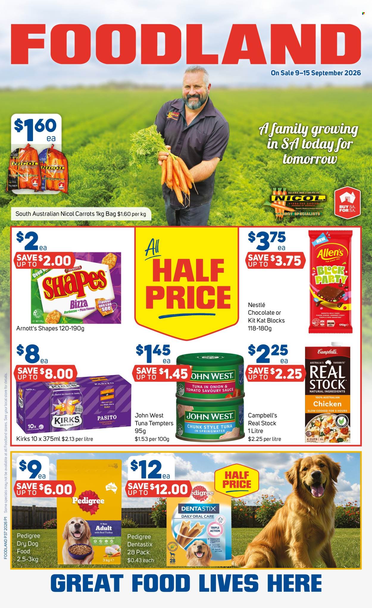Foodland catalogue - 9.9.2026 - 15.9.2026. Page 1