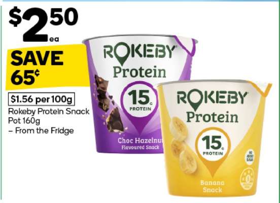 Rokeby Protein Snack Pot 160g