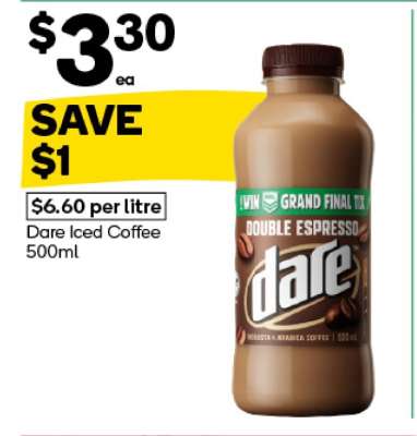 Dare Iced Coffee 500ml