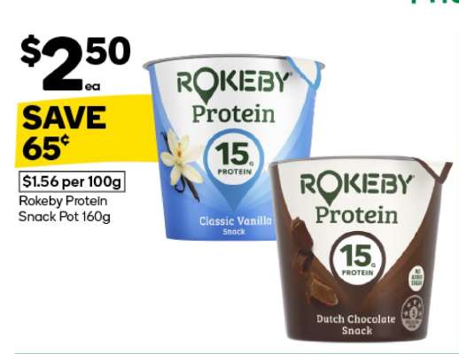Rokeby Protein Snack Pot 160g