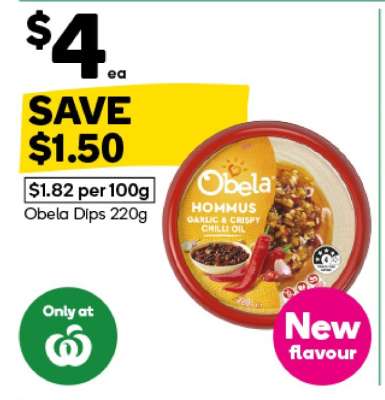Obela Dips 220g