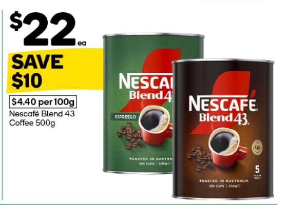 Nescafé Blend 43 Coffee 500g
