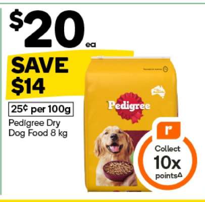 Pedigree Dry Dog Food 8 kg