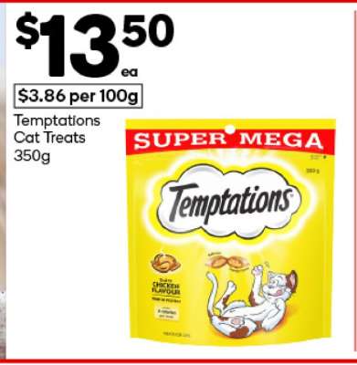 Temptations Cat Treats 350g