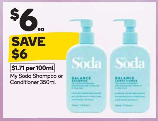 My Soda Shampoo or Conditioner 350ml