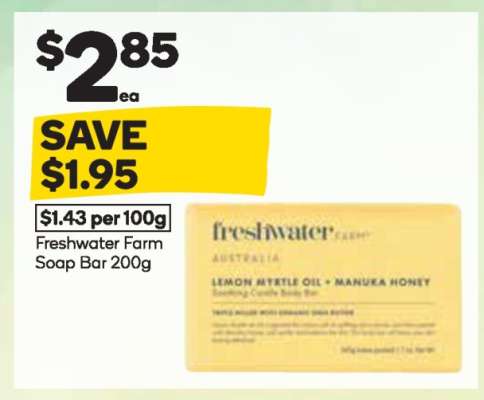 Freshwater Farm Soap Bar 200g