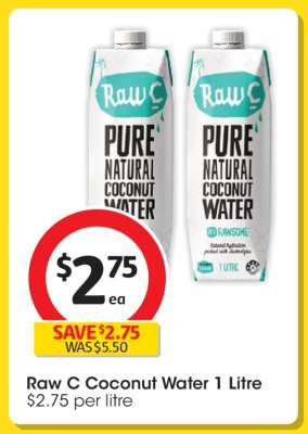 Raw C Coconut Water 1 Litre