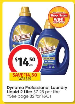 Dynamo Professional Laundry Liquid 2 Litre