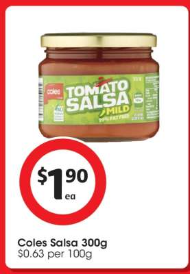 Coles Salsa 300g