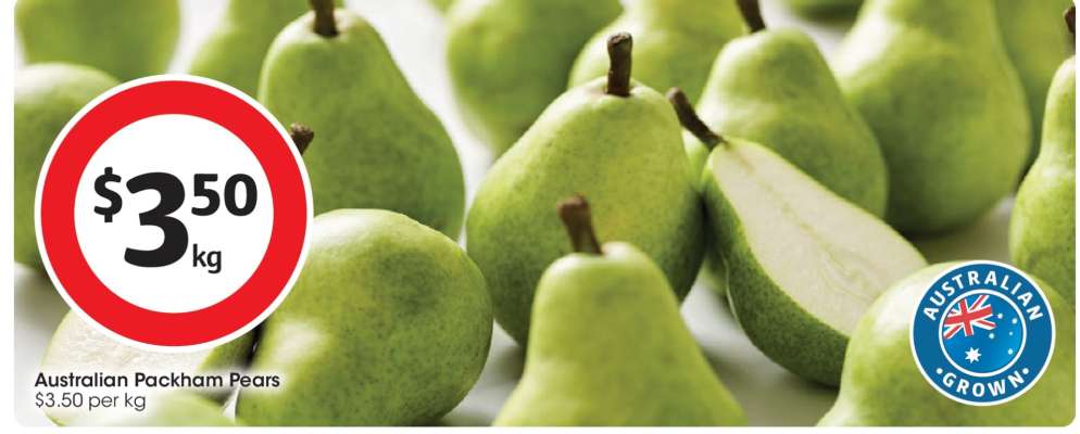Australian Packham Pears